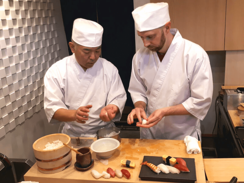 Sushi Making Classes Experience with Professionals
