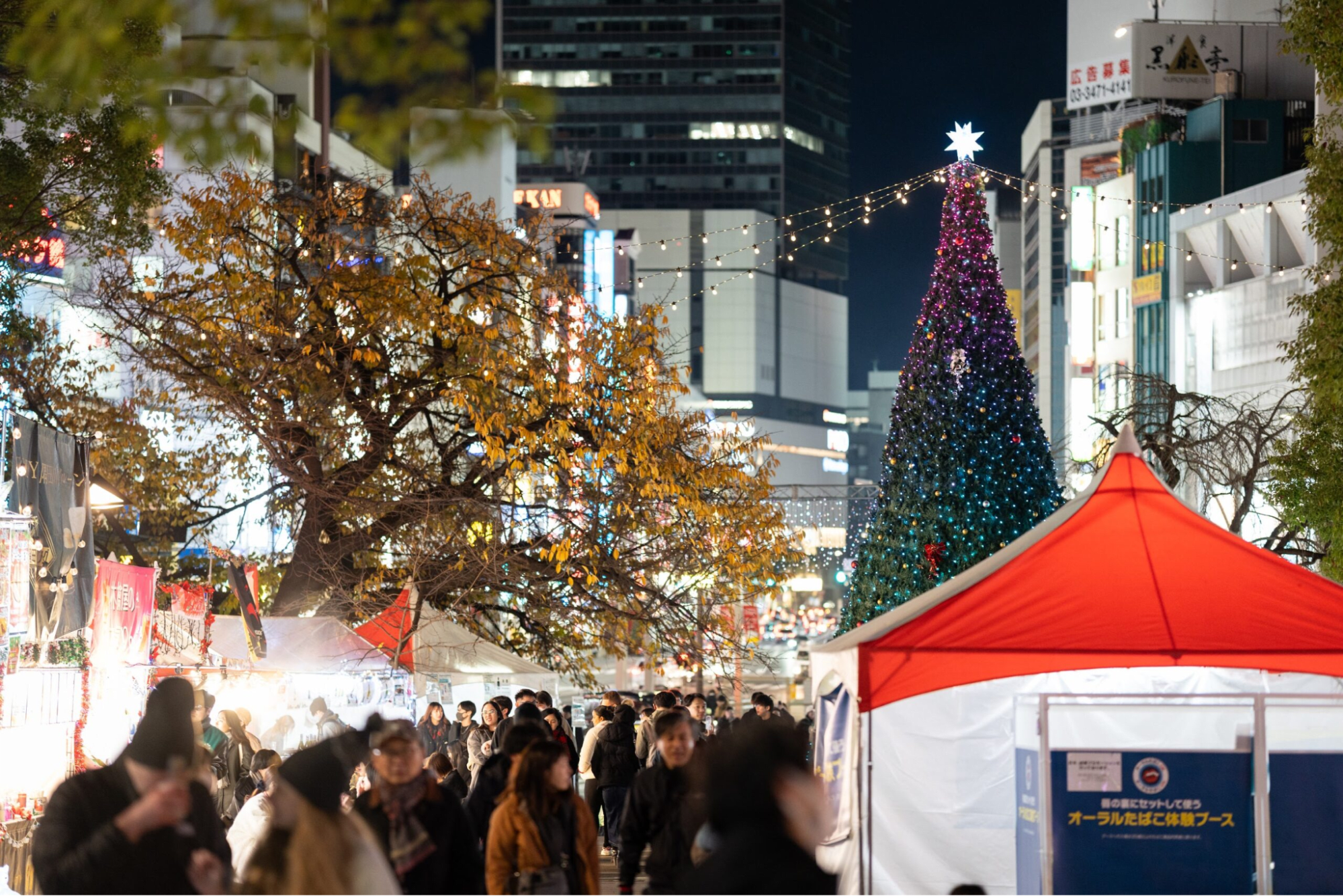 The Christmas Market at Ueno Park is Also a Must-See