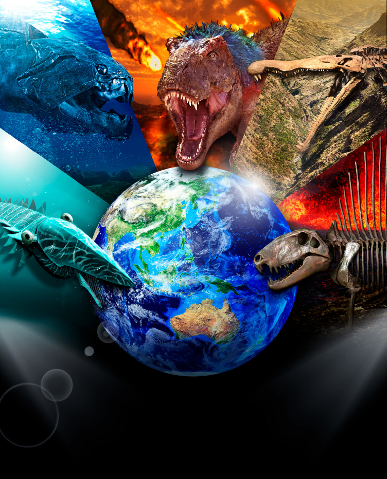 Mass Extinctions Exhibition - The Big Five of Life's History