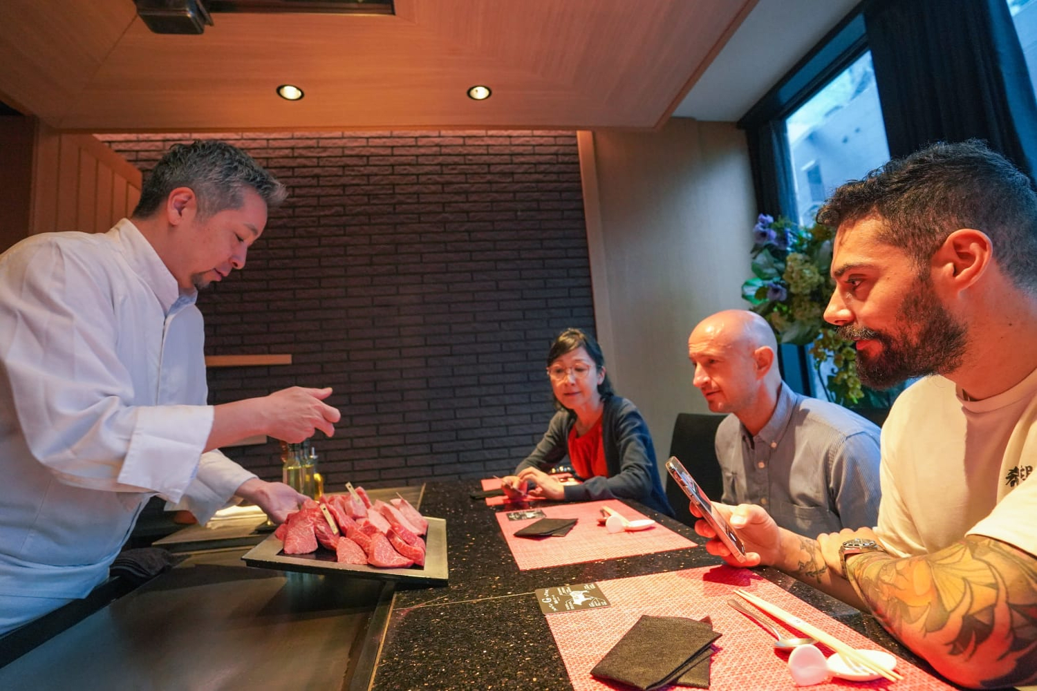 Wagyu and Sake