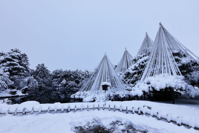 Winter at Kenroku-en