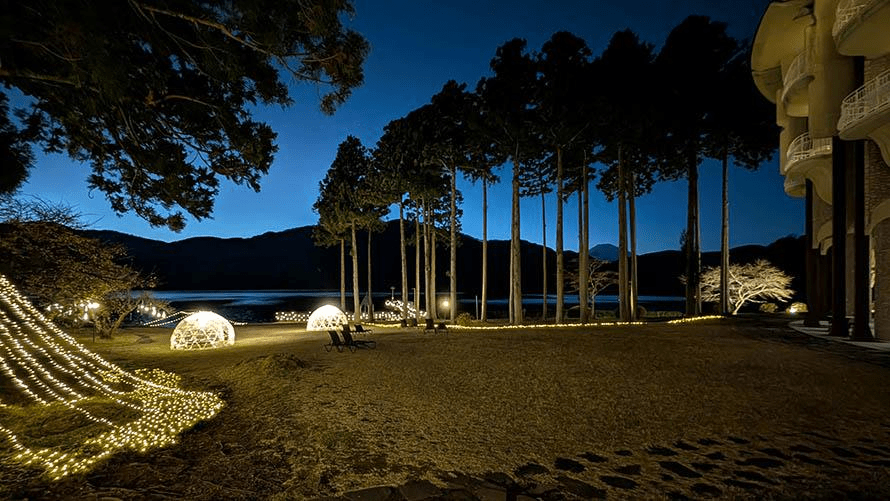 Hakone-en Winter Illumination