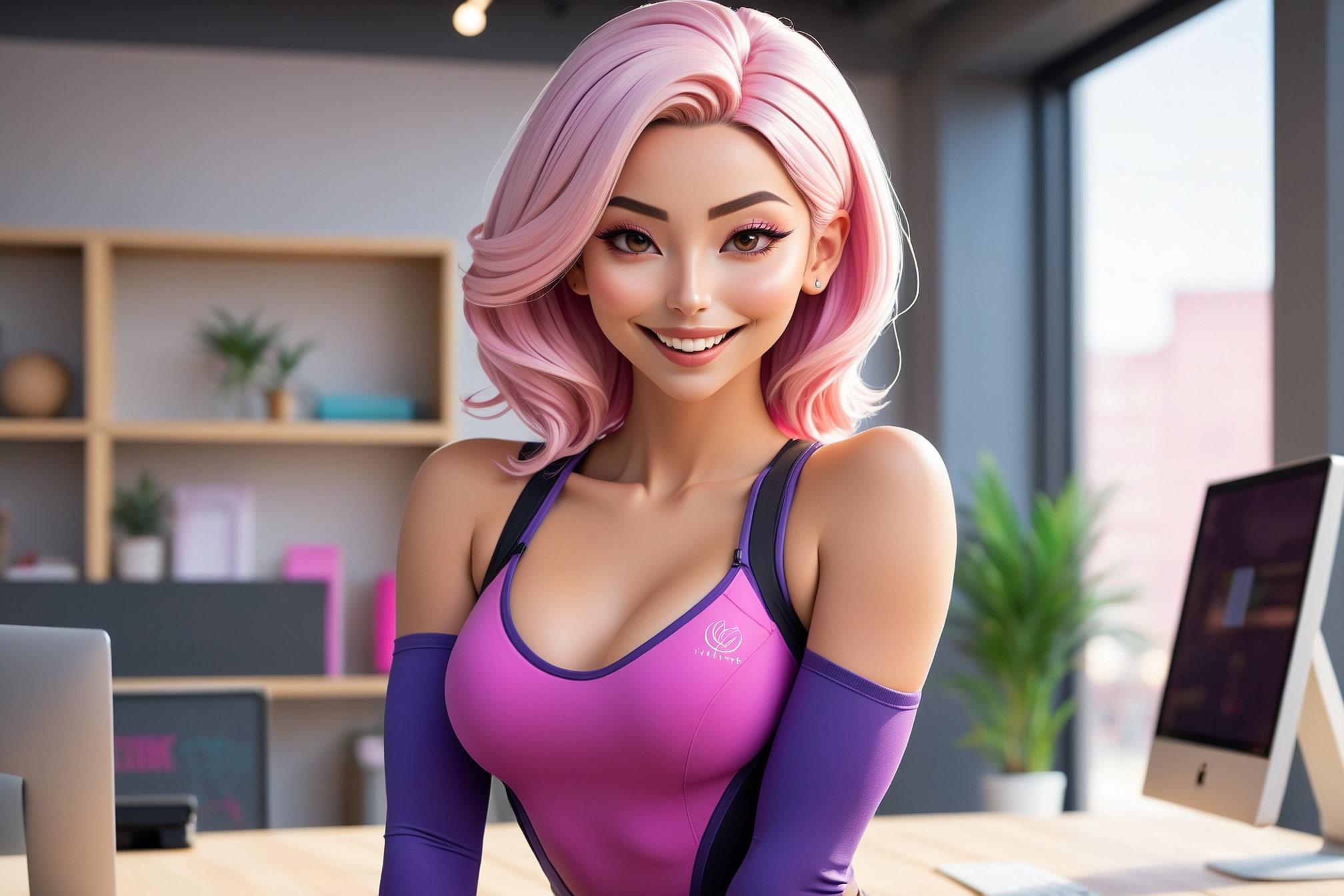 Leonardo AI | Athena Character Reference