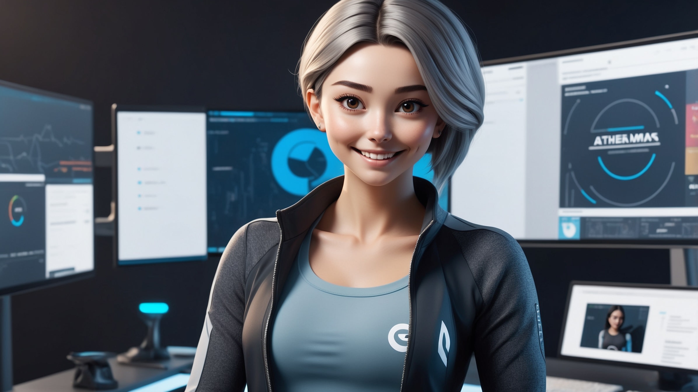 Leonardo AI | Athena Character Reference