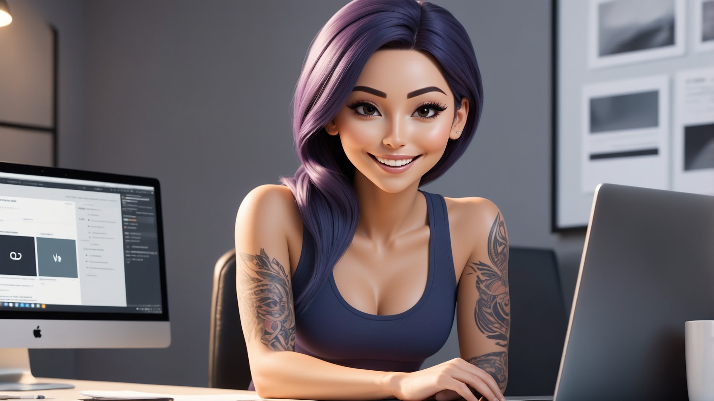 Leonardo AI | Athena Character Reference