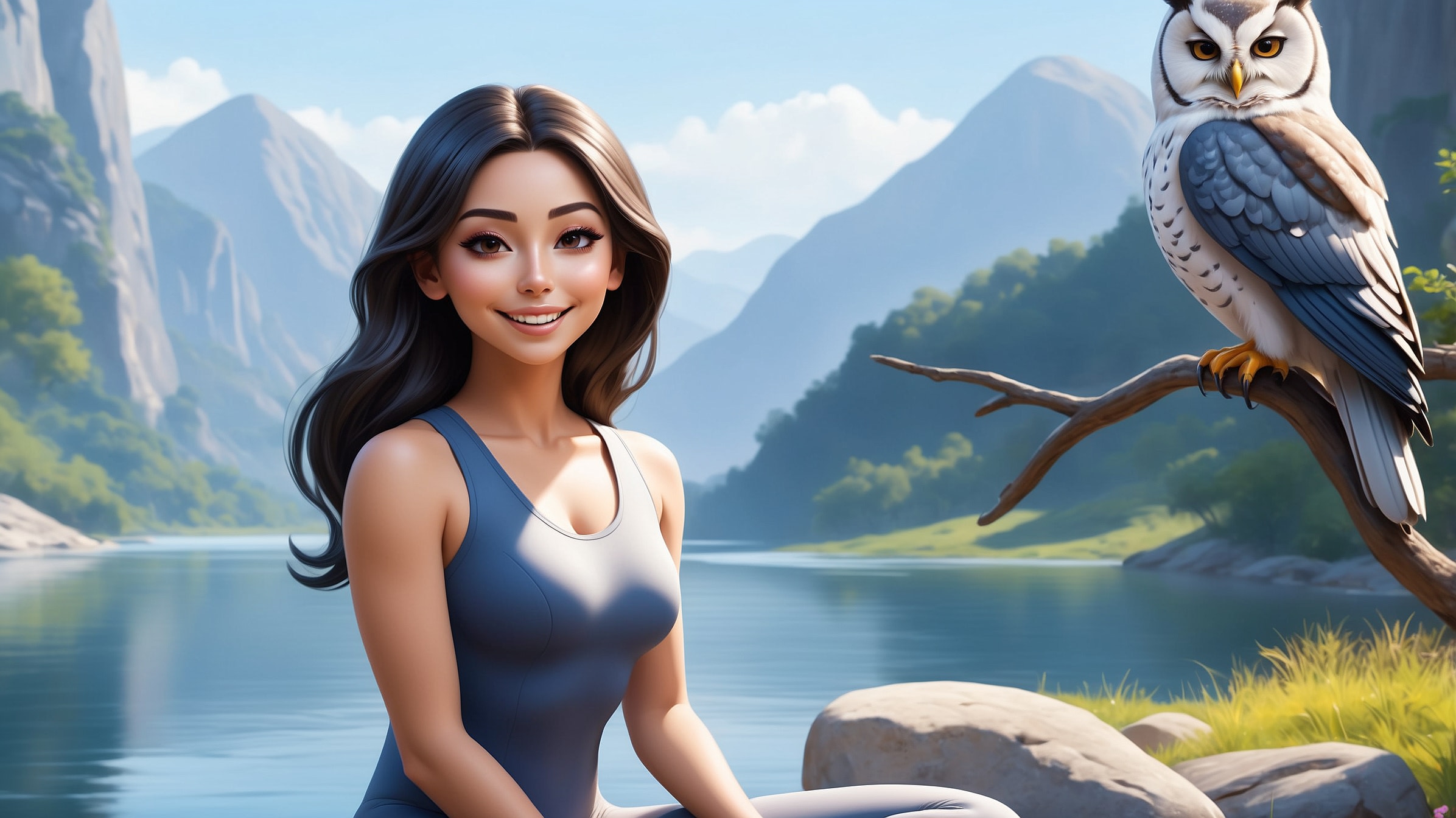 Leonardo AI | Athena Character Reference