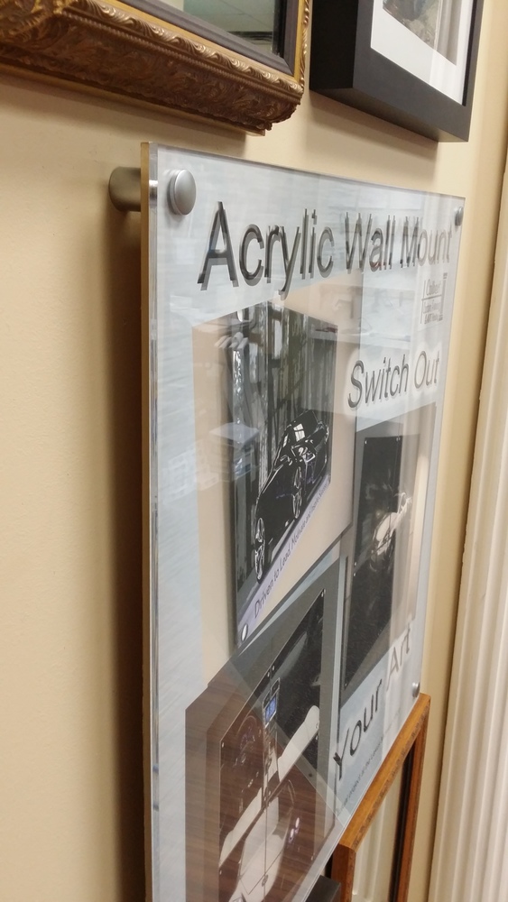 Acrylic StandOff Printing