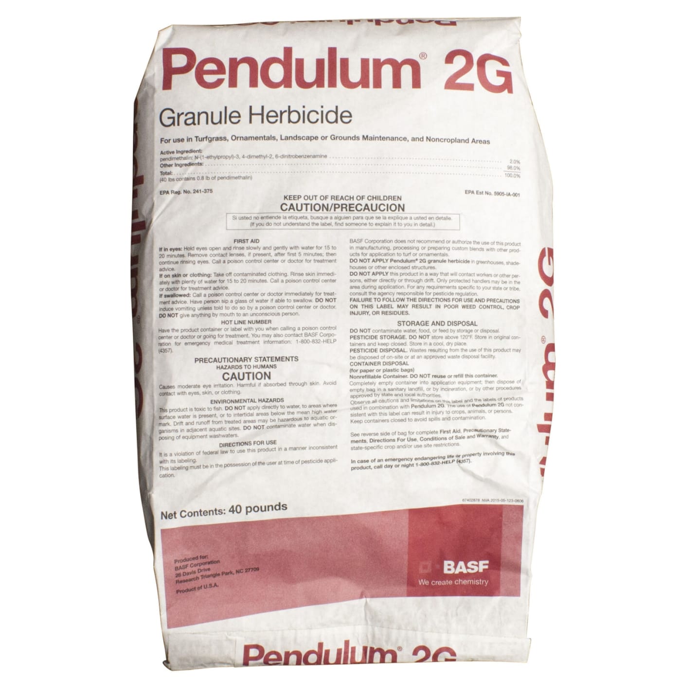 Pendulum 2G Granule Herbicide