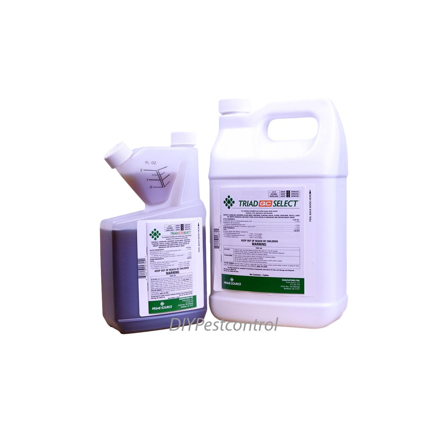 Triad select herbicide mixing instructions