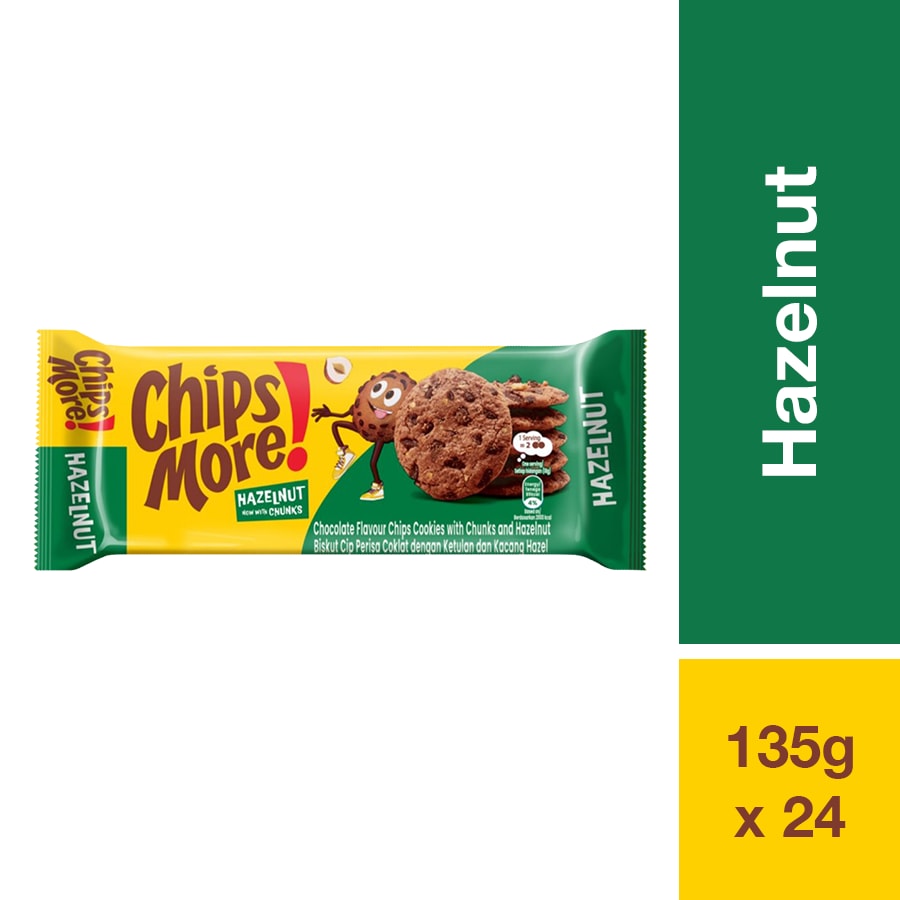 CHIPSMORE 135G HAZELNUTS