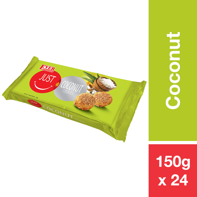 ED JUST U COCONUT COOKIES 150G