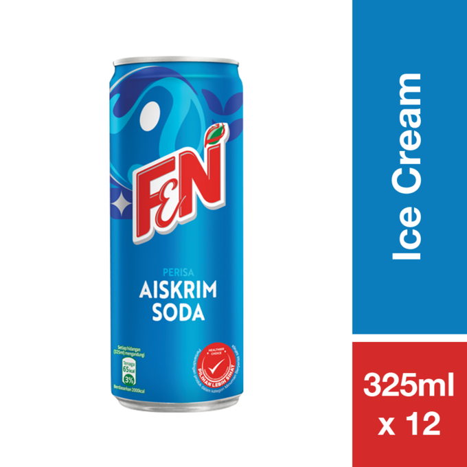 F&N ICE CREAM SODA CAN 325ML