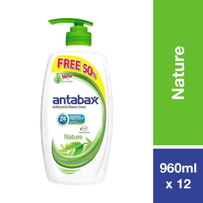 ANTABAX SHOWER CREAM NATURE BOTTLE 960ML