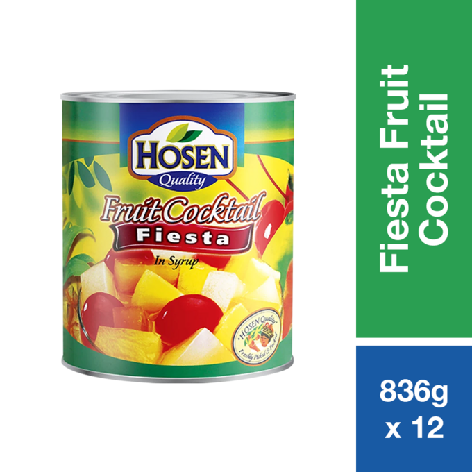 HOSEN FIESTA FRUIT COCKTAIL 836G