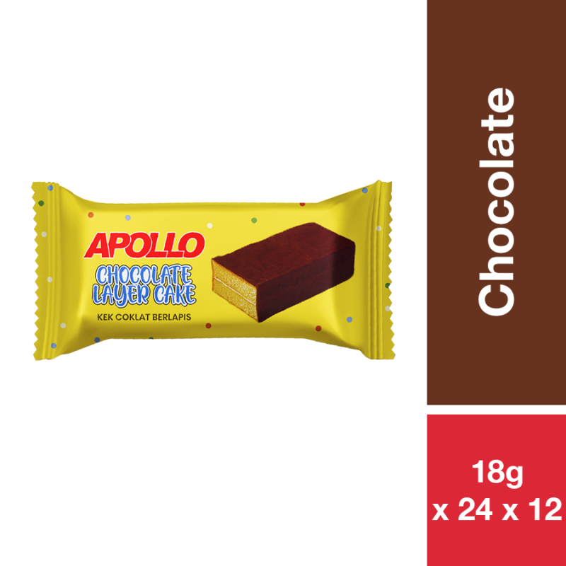APOLLO LAYER CAKE CHOCOLATE 16G