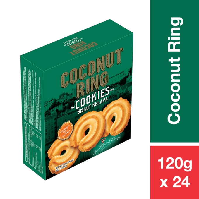 ED COCONUT RING COOKIES 95G