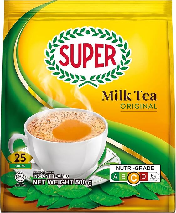 SUPER MILK TEA LESS SUGAR 18G