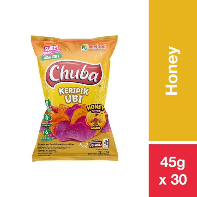 CHUBA SWEET POTATO CHIPS 45G HONEY