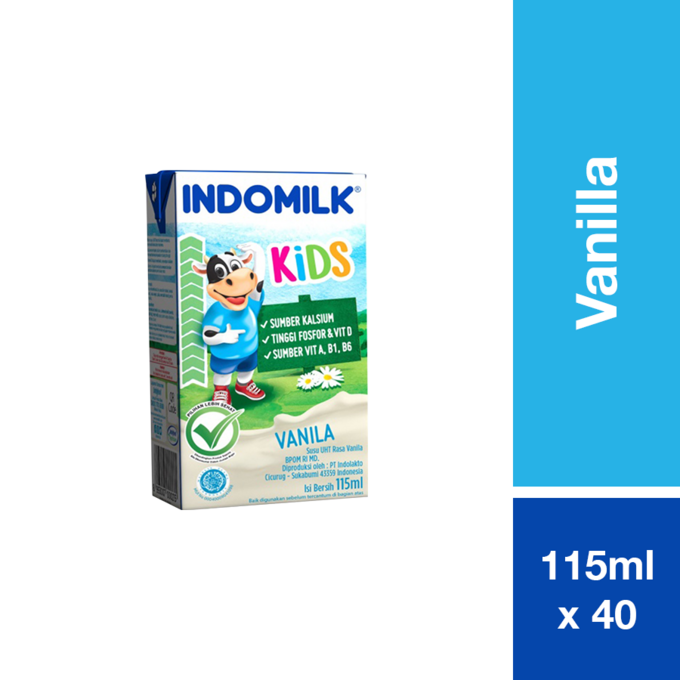 INDOMILK KIDS VANILLA 115ML