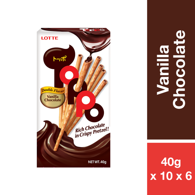 TOPPO VANILLA CHOCOLATE 40G