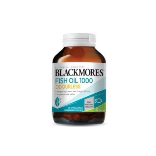 Blackmores Odourless Fish Oil 1000 90 Kapsul Alodokter Shop