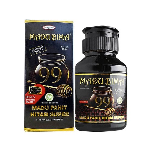 Madu Bima 99 Madu Pahit Hitam Super 150 Ml Alodokter Shop 1574