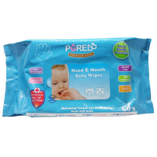 Pure baby hand and mouth baby wipes 2025