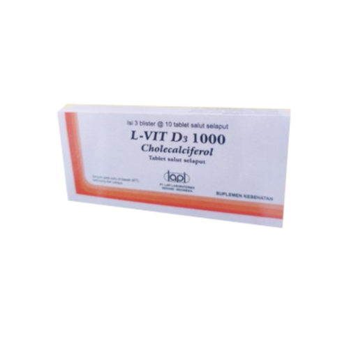 LVit D3 1000 10 Tablet Manfaat, Kandungan, Dosis, dan Efek Samping