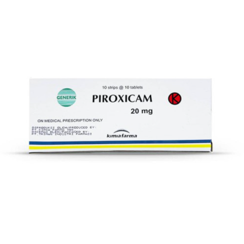 Piroxicam 20 mg 10 Tablet Kimia Farma Manfaat, Kandungan, Dosis, dan