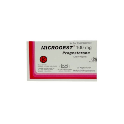 Microgest 100 mg 30 Tablet - Alodokter Shop