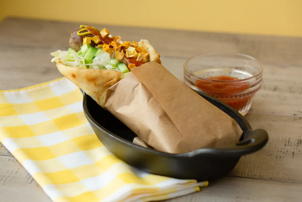 Tunnbrodsrulle Swedish Hot Dog Wrap