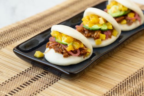 Asian BBQ Jackfruit Steam Buns