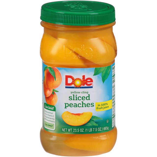 8/23.5 OZ. Sliced Peaches in Juice