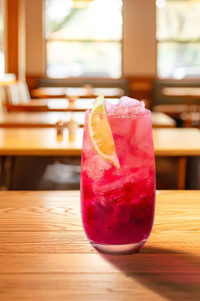 Dragon Fruit Sunrise Spritz