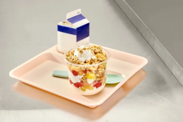 Breakfast Banana Split Parfait