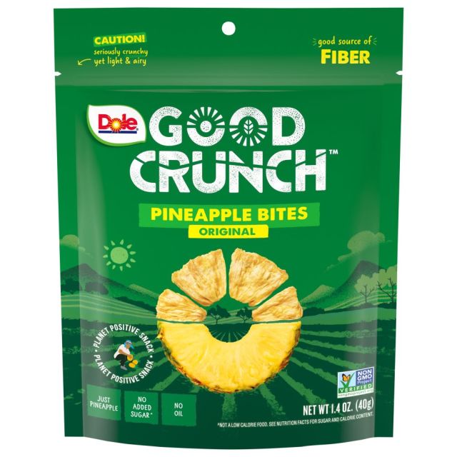 DOLE Good Crunch Original Pineapple Bites 6/1.4oz