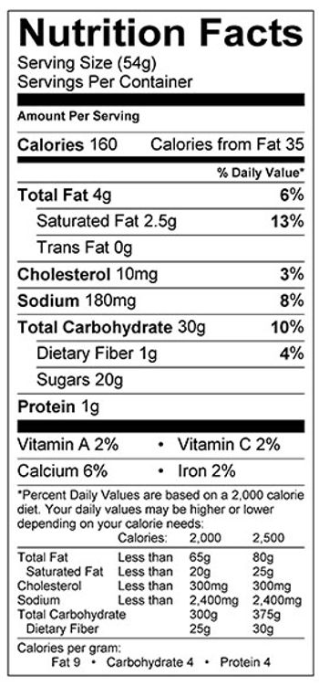 Nutrition Facts