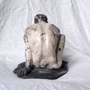 Homme assis