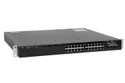 Cisco Catalyst WS-C3650-24TD-L Switch LAN Base License, Port-Side Air Intake