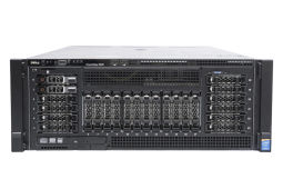 Dell PowerEdge R920 1x24 2.5", 4 x E7-4880 v2 2.5GHz 15-Core, 128GB, 2 x 300GB 15k SAS, PERC H730P, iDRAC7 Enterprise