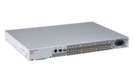 Brocade 300 24x SFP+ Port (24 Active) Switch w/ 24x 8Gb GBICs - BR-360-B-0008