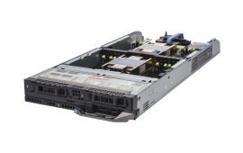 Dell PowerEdge FC630 1x2 2.5" SAS, 2 x E5-2650 v3 2.3GHz Ten-Core, 96GB, PERC H730P, iDRAC8 Enterprise