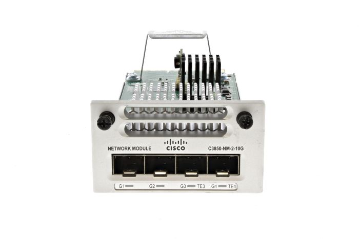 Cisco Catalyst C3850-NM-2-10G Module 4x 1Gb SFP + 2x 10Gb SFP+ Ports