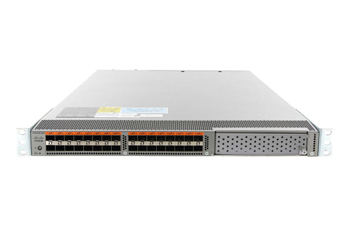 Cisco Nexus N5K-C5548UP Switch LAN Base License, VM-FEX, Port-Side Exhaust