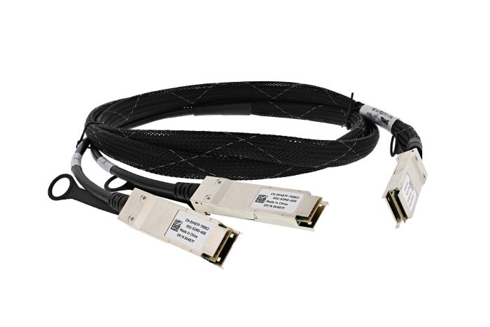 Dell QSFP28 to Dual QSFP28 50Gb/s 2M Cable - V407F