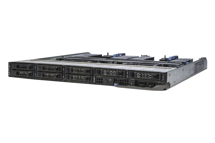 Dell PowerEdge FC830 1x8 2.5" SATA, 2 x E5-4620 v4 2.1GHz Ten-Core, 128GB, PERC S130, iDRAC8 Enterprise