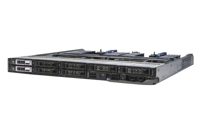 Dell PowerEdge FC830 1x8 2.5" SATA, 2 x E5-4620 v4 2.1GHz Ten-Core, 128GB, 2 x 1.92TB SATA SSD, PERC S130, iDRAC8 Enterprise