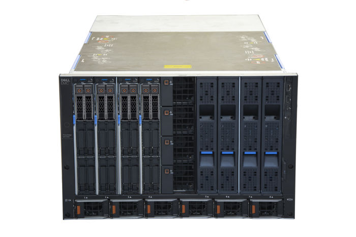 Dell PowerEdge MX7000 - 2 x MX740c, 2 x Gold 5118, 128GB, 2 x 200GB SATA SSD, iDRAC9 Enterprise