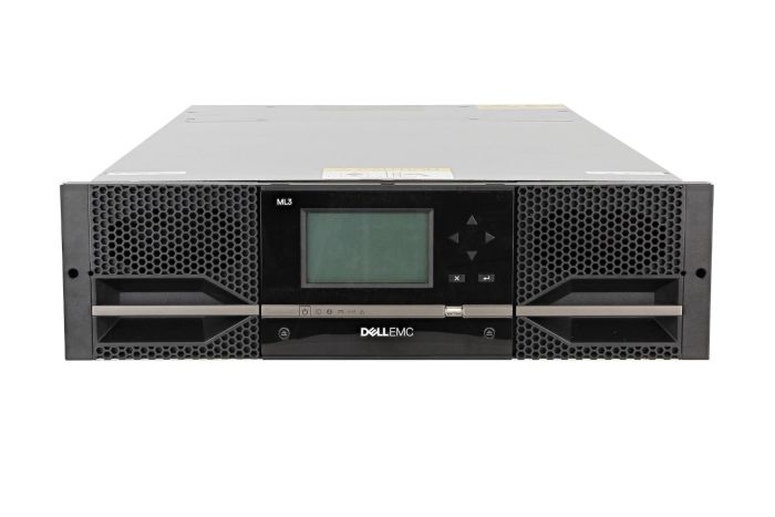 Dell PowerVault ML3 with 1 x LTO-6 SAS Half Height Tape Drive