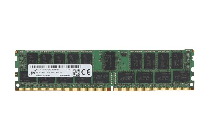 Micron 32GB PC4-2400T-R 2Rx4 ECC MTA36ASF4G72PZ-2G3
